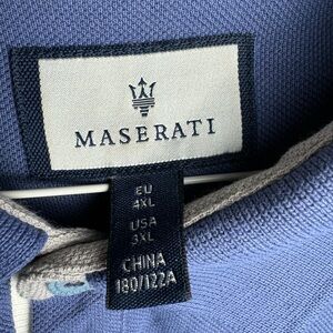 Maserati Blue Polo Shirt
